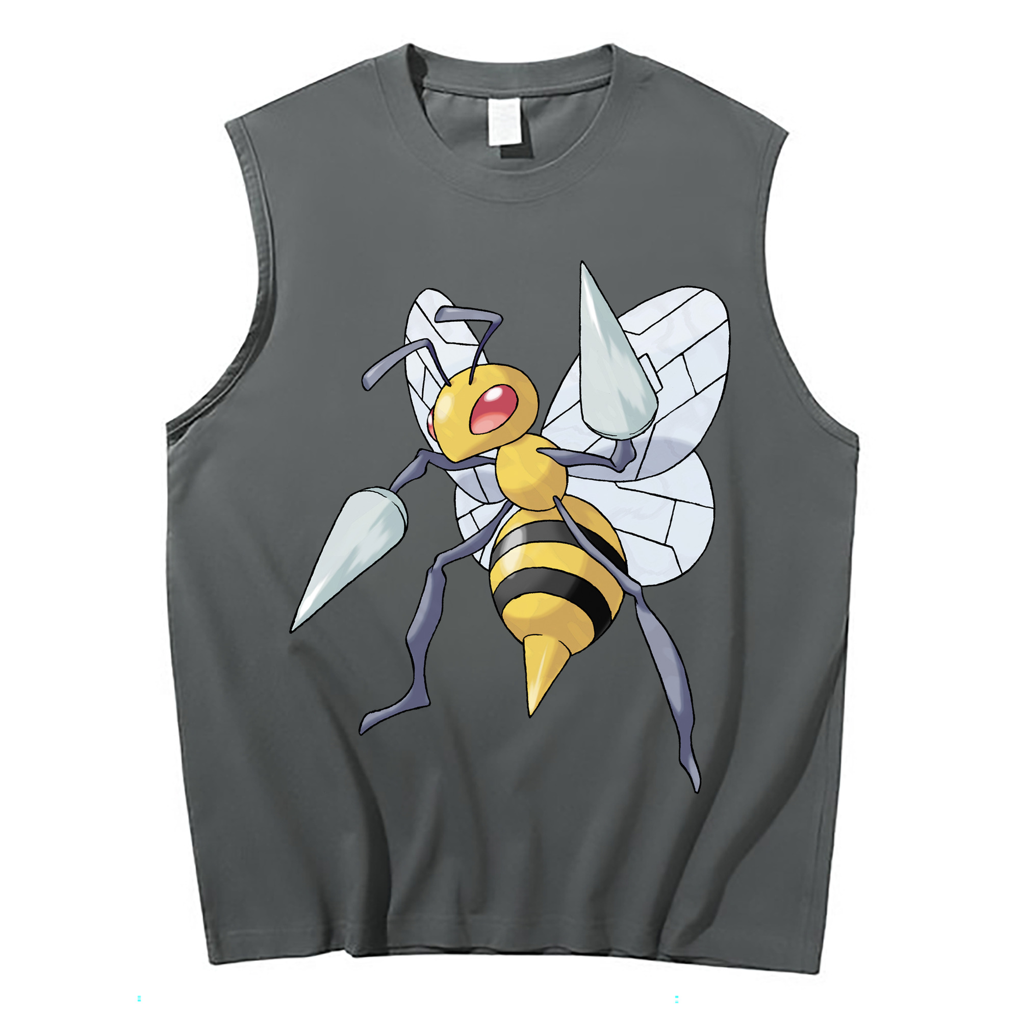 （画像用） ポケットモンスター Pokémon コットン100％タンクトップ（フロントプリント）